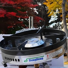 동성 해바라기 버너 화력조절 1055 바람막이 링가드 세트 캠핑 3KG 가스통 LPG 전용, 스텐 실버, 2) 버너+링가드, 1개