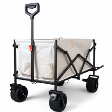 리모웨건 리모컨 조종 200W RC 전동웨건 웨건 캠핑웨건 광폭타이어 후면개방 화물 손수레 트롤리, 1세트, 화이트 12KM 리모컨O