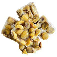 밀레의공방 30년전통 식사대용 부여 밤설기 밤쑥찰떡, 1kg, 1박스, 밤 설기