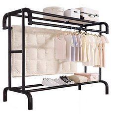 이불 빨래 건조대 튼튼한 행거형 대형 세탁 스틸 걸이대, 고정형