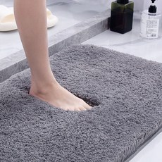 러브릴리 1+1 빨아쓰는 미끄럼방지 주방 욕실 푹신 호텔 발매트, 다크그레이(1+1)