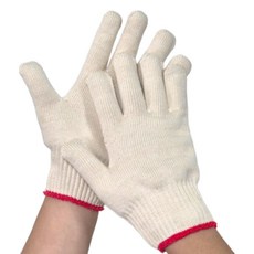 국산 두꺼운 면장갑 80g 목장갑 겨울용, 30세트, 화이트