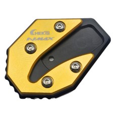 CHEKIS NMAX 사이드스탠드클립 스탠드커버 전년식 고급형, 1개, 골드