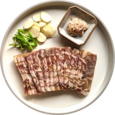 쫄깃 제주흑돼지 뒷다리살 편육, 3개, 150g