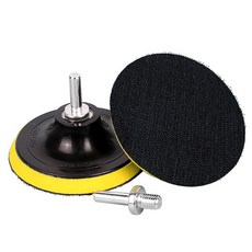 전동드릴 연결 4인치 원형 사포 90장 샌딩페이퍼, 1개