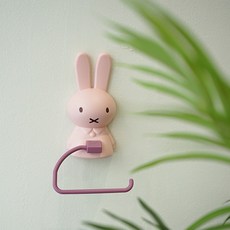 화장실 휴지걸이 욕실 화장지걸이 어린이집 유아 휴지홀더 유치원 두루마리 걸이, 03)밀크핑크, 1개