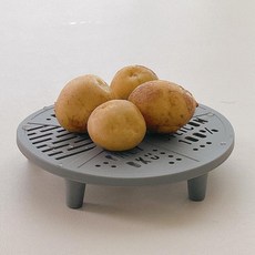 디자인앤쿠 프리미엄 실리콘 찜기 디쿠 이유식 미니 조리기 주방도구 조리도구 준비물, 디쿠찜기S (미니) 그레이, 1개