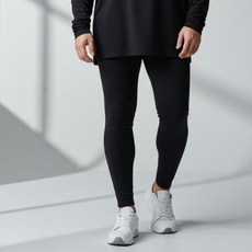 플러핏 남자 빅사이즈 기모 레깅스 겨울 타이즈 2XL-4XL 스판 내복 바지 국내제작