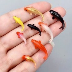 물고기 모빌 비단잉어 금붕어 생선 수조 어항 수족관 미니어처 가짜 모형, 모형물고기