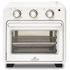 라헨느 상하열선 스텐 오븐형 에어프라이어 스팀 16리터 대용량, 다이얼 크림화이트