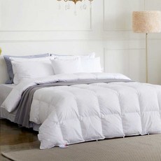 호텔침구 덕다운 80% 오리털 겨울이불 800g 슈퍼싱글