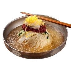 면마을 30년 부산 전통밀면 4인분 물밀면 세트[밀면+양념장+육수+겨자+식초], 2.45kg, 1개