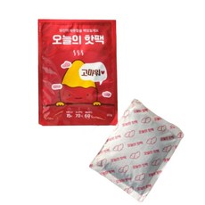 국내생산 오늘의 핫팩 포켓용 손난로 중형 90g, 30개