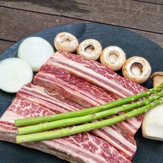 [당일발송] 캠핑 숯불 우대갈비 1kg x 1팩, 01_우대갈비 1kg
