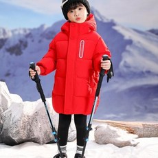 여누키즈 남아 여아 공용 겨울 후드 롱 패딩 점퍼 110~150 키즈 주니어 후드집업 초등학생 식빵 경량패딩 캐쥬얼 아우터