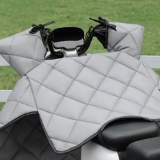 데일리인 오토바이 무릎 담요 스쿠터 겨울용 바람막이 워머 방한 장갑 용품 보온, 그레이