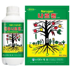 [한국아그로팜] 대유 나르겐 입제 필수원소 복합비료 엽면시비용, 1개