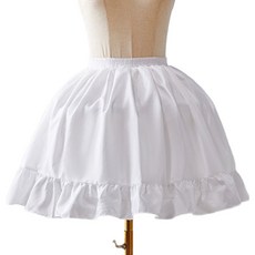 미니 드레스 2단와이어 패치 한복속치마 코스프레 패티코트-미니-01