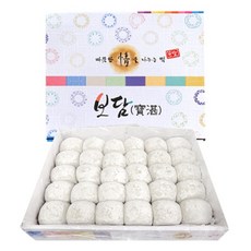 찹쌀떡 왕찹쌀떡(60gx30알내외)1.8kg 국산찹쌀 선물용, 30개, 60g