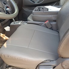 민영시트 포터2 운전석 방석 바닥 시트커버, 포터2 방석 운전석, 1개, 그레이