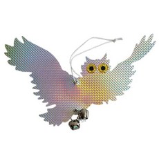 홀로그램 부엉이 2호 2개입 조류퇴치 야생동물퇴치 비둘기 까마귀 새몰이 과수원, 1개