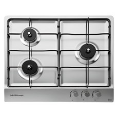 나비엔매직 가스쿡탑 빌트인 가스레인지 3구(타공560x480/건전지식), LNG, GRB-3303ND