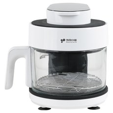 키친아트 글라스 유리 에어프라이어 3.5L 가정용 KAF-4035 투명한 바스켓, 1개