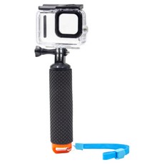 고프로 13 12 11 10 9 수중 방수 하우징 케이스 플로팅 그립 키트 부력봉 셀카포드 수영, 1개, GA64+GA66