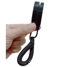 반샐리 리모컨 분실방지 스트랩 거치대 줄, 블랙, 1개