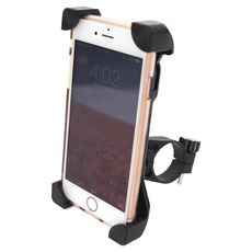 간편한 자전거 스마트폰 거치대, 블랙, 1개