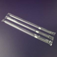 개별포장 자바라빨대 투명 스트로우 7x25cm 4팩 2000개, 1세트