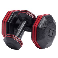 레드라인 팔각 덤벨 아령 2개, 5kg