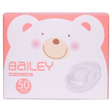 베일리 일회용 수유패드 - 위생적/순면감촉/고흡수/무형광, 1개, 50매
