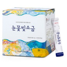 눈꽃빛소금 1200도 미네랄 용융소금 알칼리 휴대용 스틱, 200g, 1개