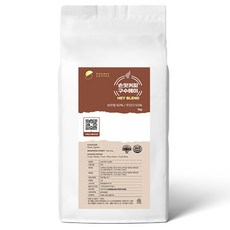 [원두커피 무료배송] 갓 볶은 신선한 원두커피 구수한향미 (홀빈) / 손맛커피 전용원두 구수헤이(HEY), 1kg, 1개, 홀빈(분쇄안함)