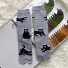 예쁜 디자인 타비양말 프리미엄 엄지발가락 일본 족발 삭스 2켤레