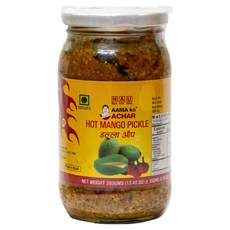 AAMA KO ACHAR HOT MANGO PICKLE 망고절임 380G, 1개