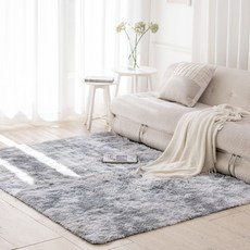 FASEN 러그 방음 미끄럼 방지 극세사 고급 카펫 사계절 포근한 터치미 털러그 침대옆 침실 거실 카페트