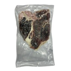 프리미엄 초이스등급 뉴욕 시즈닝 티본 스테이크 채끝 안심, 1개, 350g