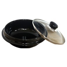 김수미 IH 맥반석 법랑가마솥 인덕션용 계란찜 솥밥용, 1개, 19cm