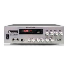신제품 진보스 KAS-A500 블루투스앰프 USB FM 라디오 340W 4채널 매장용앰프