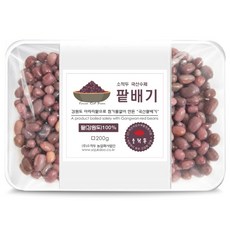 소적두 국산 무설탕 삶은 팥배기, 1개, 200g