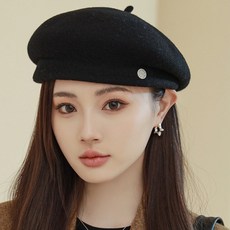 秋冬韓版羊毛貝雷帽 時尚畫家帽 英倫復古 d0025