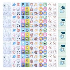 천연 숨 아로마패치 향기 스티커 한 봉지에 36장, 5개