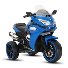 淘氣寶貝 1016 仿真大重機造型童車 兒童電動童車, 1個, 藍色, 藍色