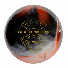 햄머 블랙위도우 하드볼 해머 공인구 스페어볼 볼링공 BW 우레탄, Black, 1개