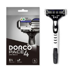 도루코 페이스4 면도기, 4개입, 2개