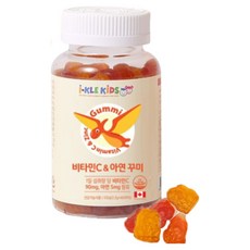 아이클키즈 비타민C & 아연 꾸미, 60정, 1개