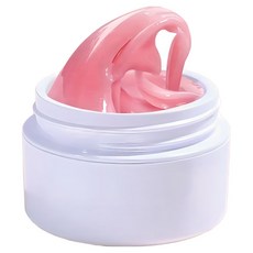 끈적임 NO! 3D 모델링 하드 솔리드 빌더 네일 젤 15ml 엠보젤 쪼물젤, 1개, 핑크