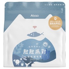 【Abao】挑食貓配方 三效合一 專利益生菌 全齡貓, 1個, 肚肚派對-貓吃魚貓糧200g, 200g, 混合口味